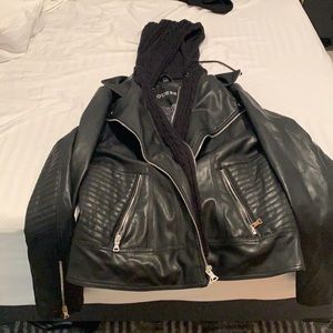 New Guess Jacket leather